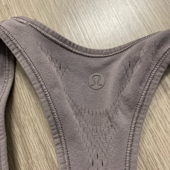 Lululemon Purple Mesh Back Bra- S - Picture 4 of 6